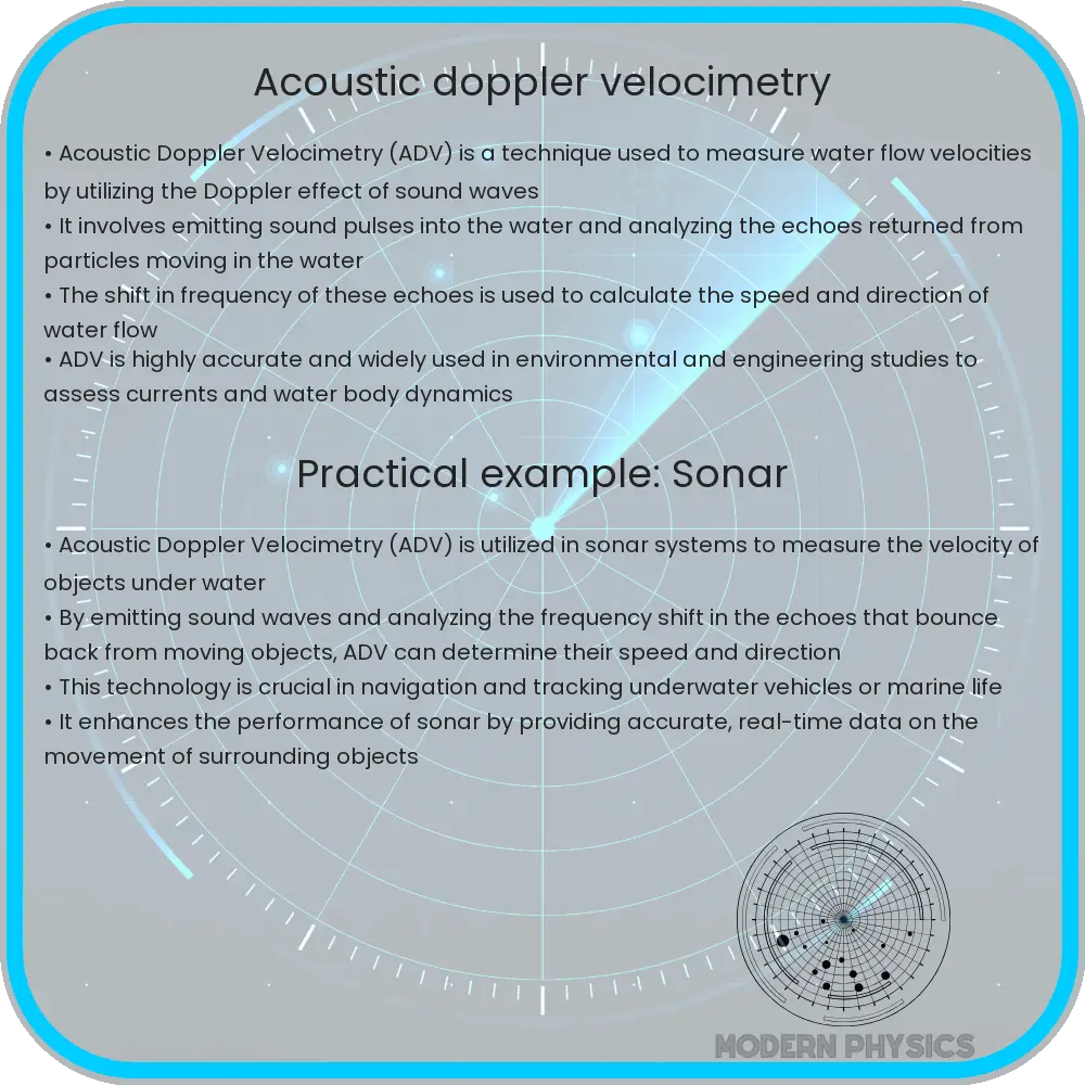 Acoustic Doppler Velocimetry