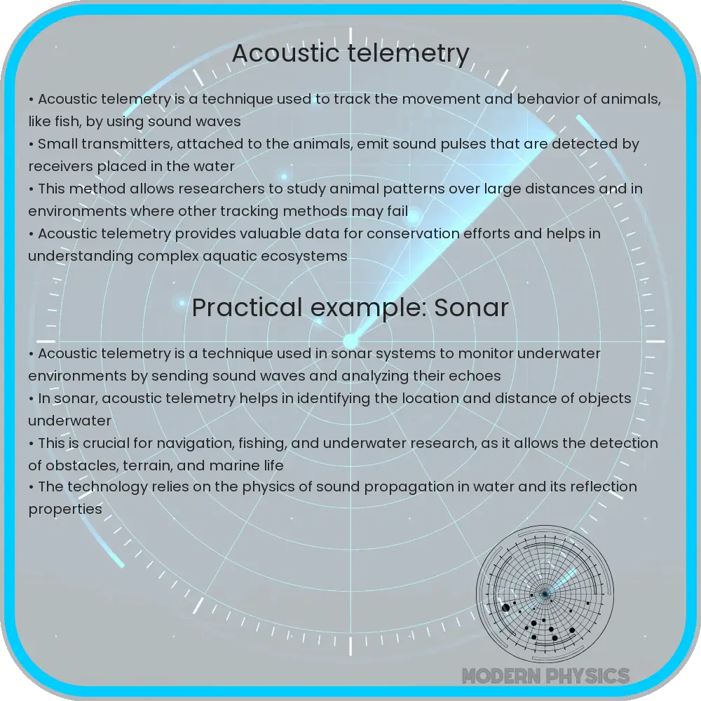 Acoustic Telemetry