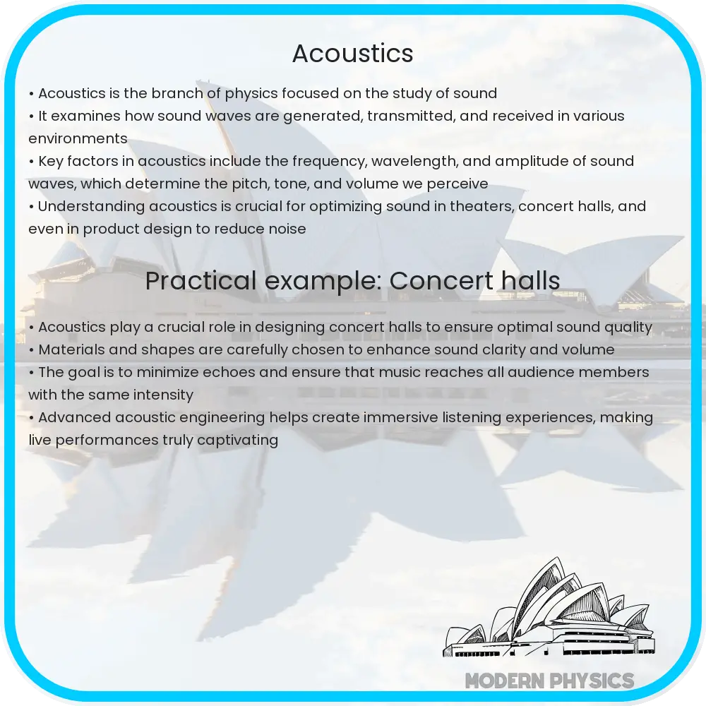 Acoustics