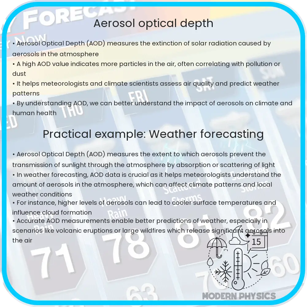 Aerosol Optical Depth