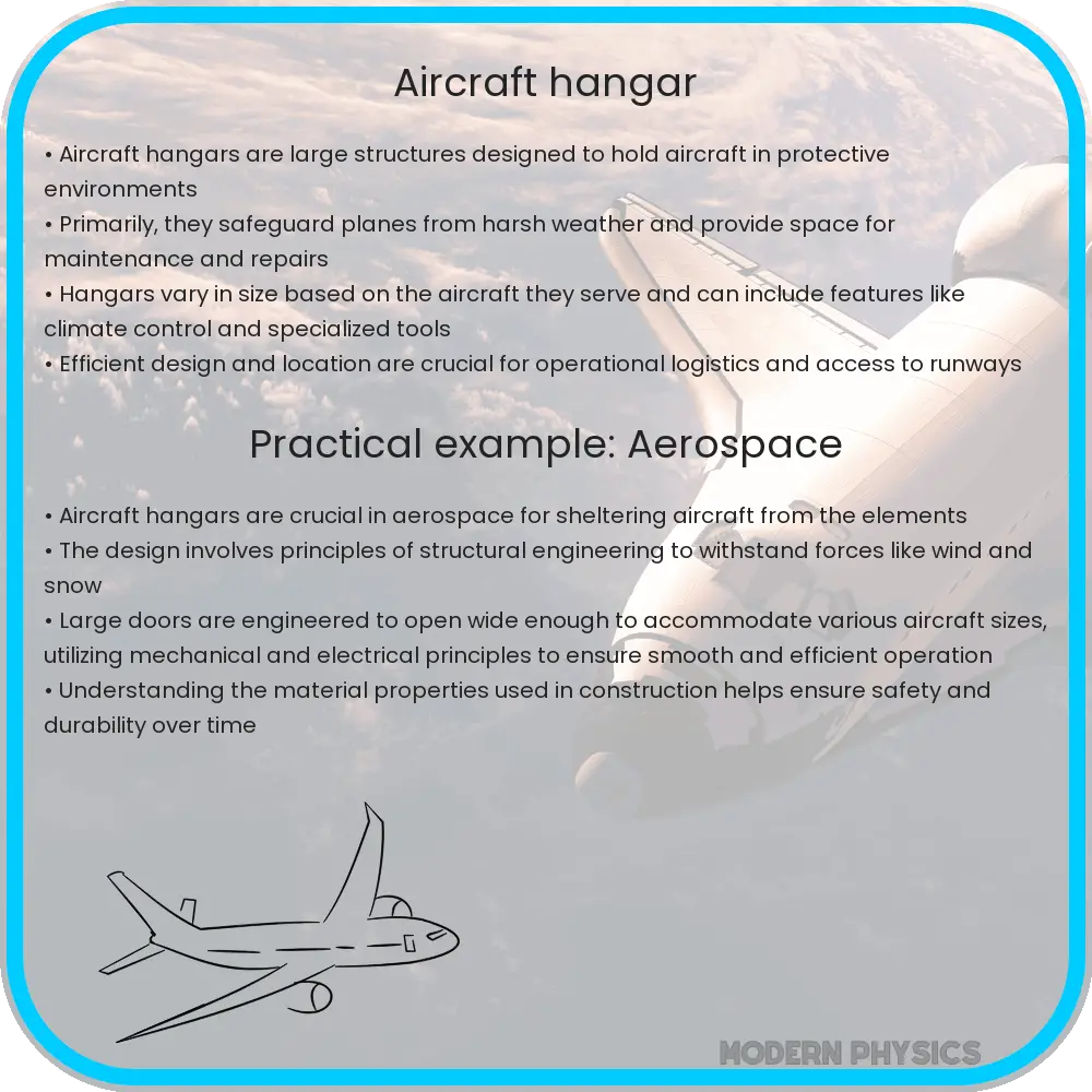 Aircraft hangar