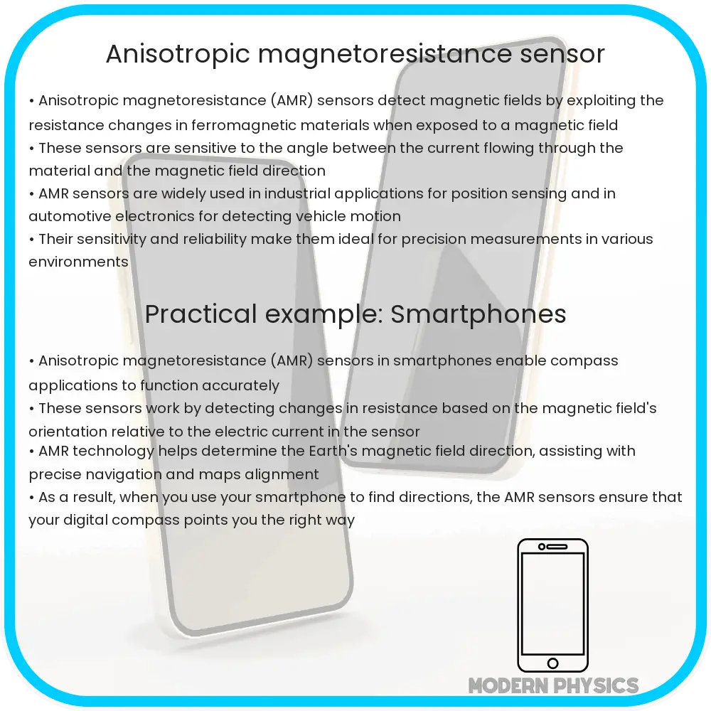 Anisotropic magnetoresistance sensor