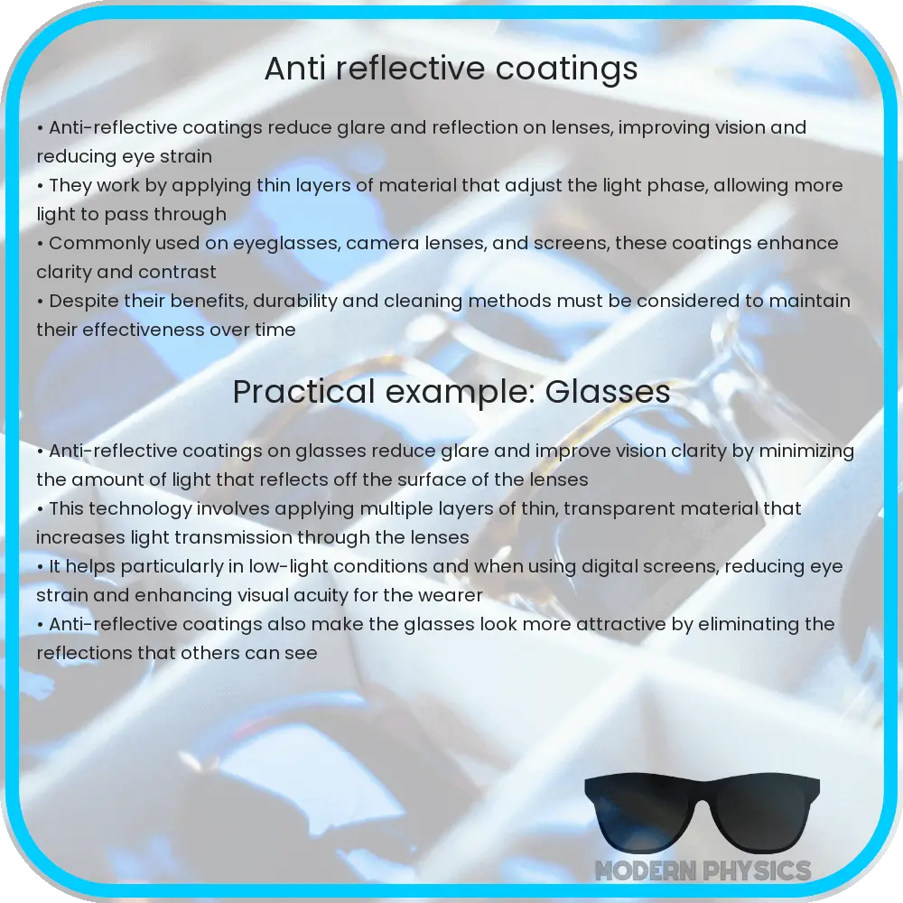 Anti-reflective Coatings