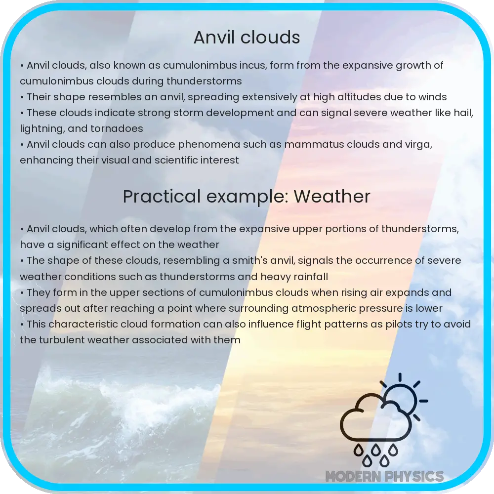 Anvil Clouds