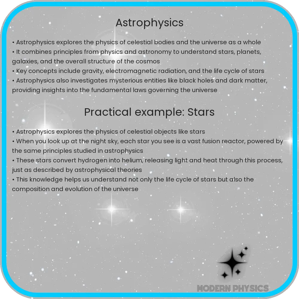 Astrophysics