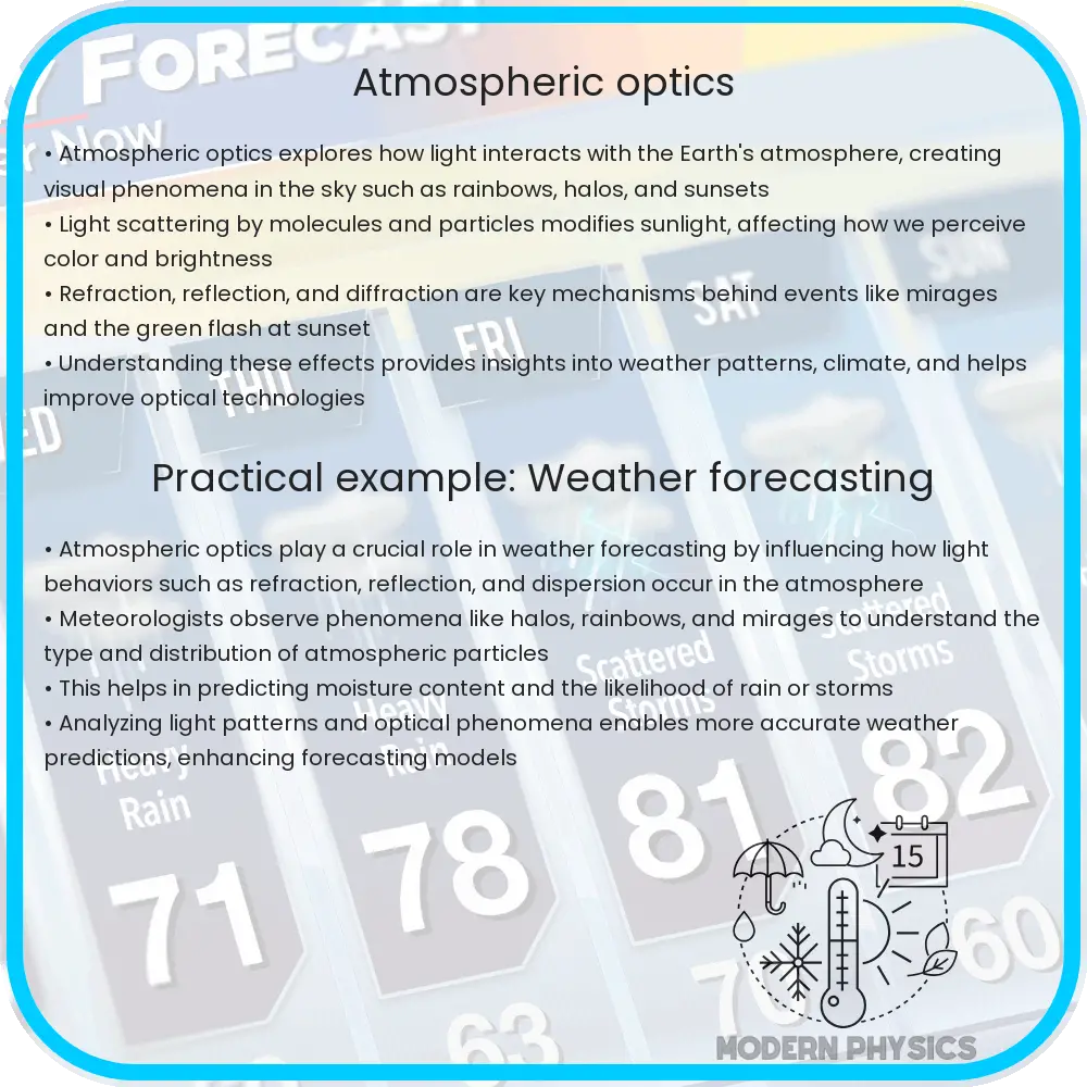 Atmospheric Optics