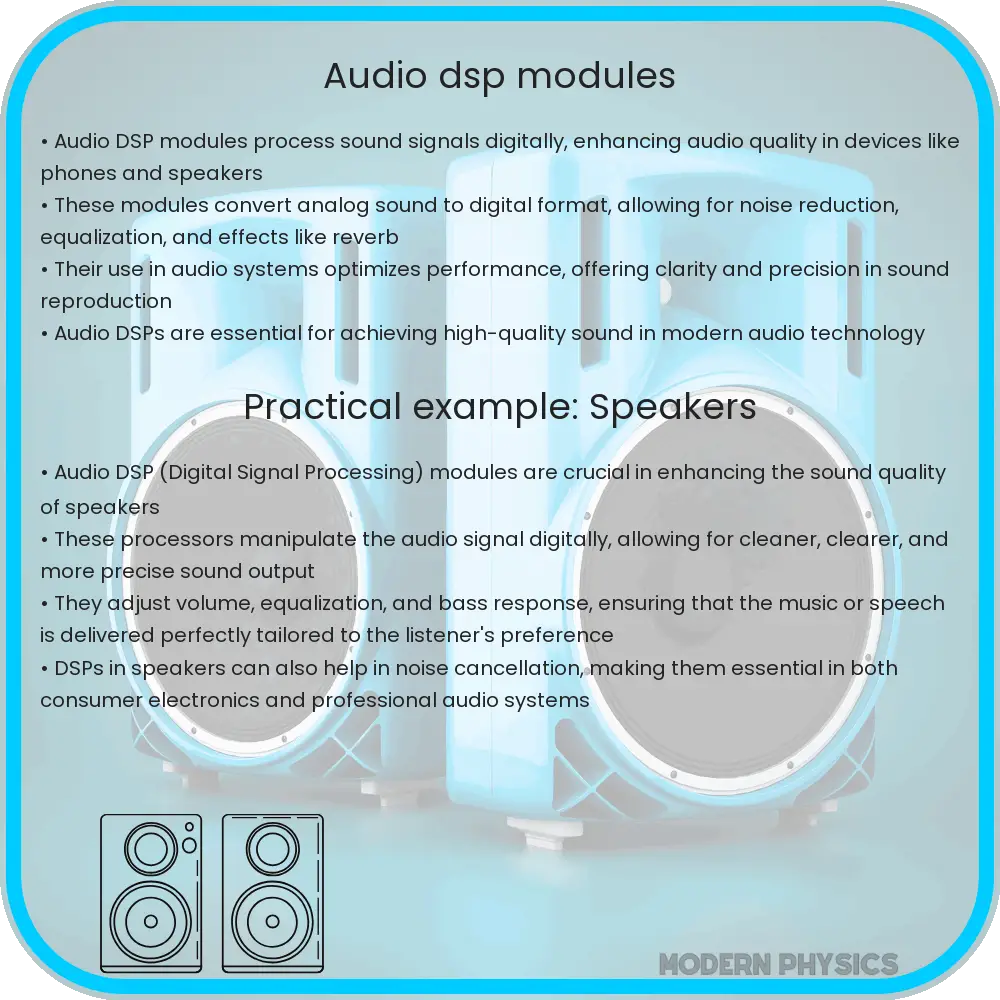 Audio DSP Modules