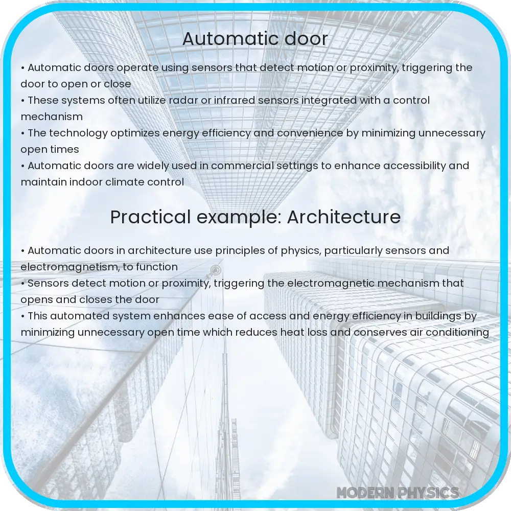 Automatic door
