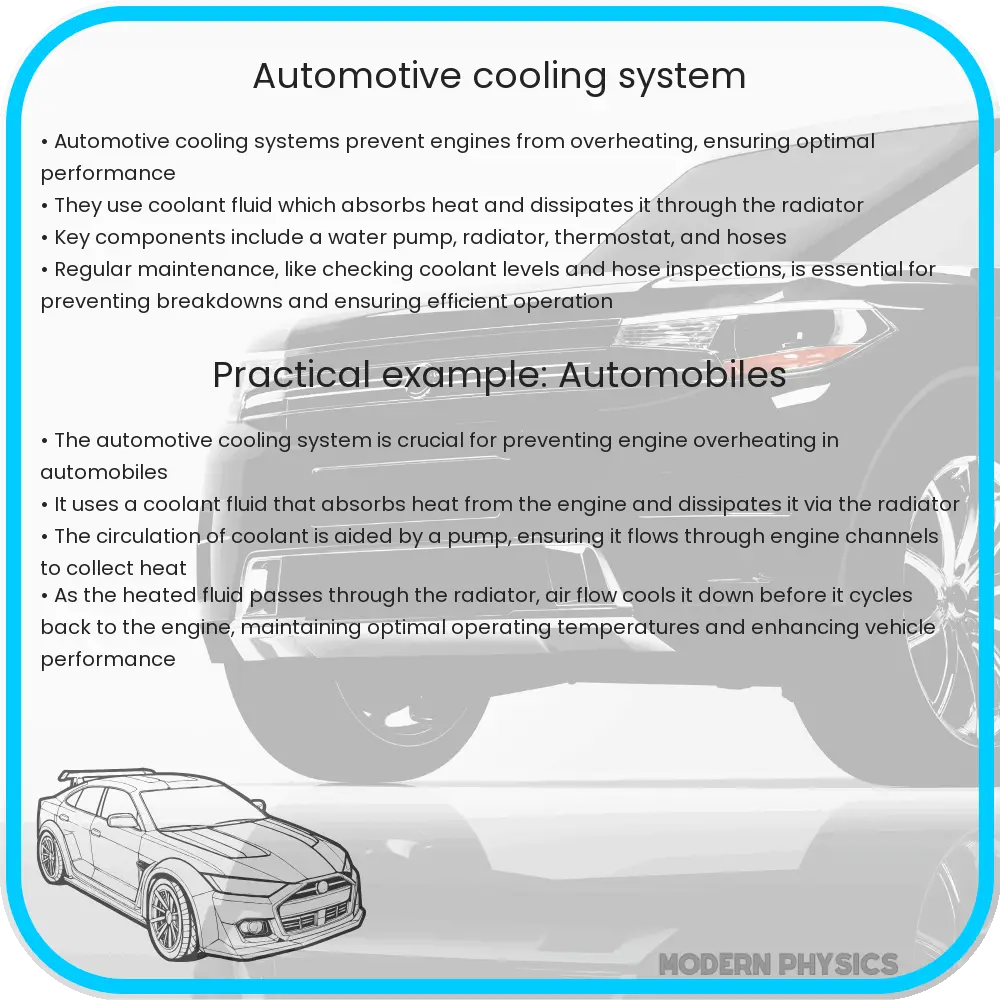 Automotive cooling system