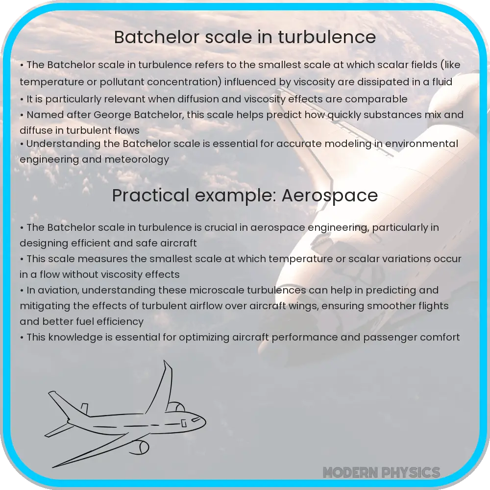 Batchelor scale in turbulence