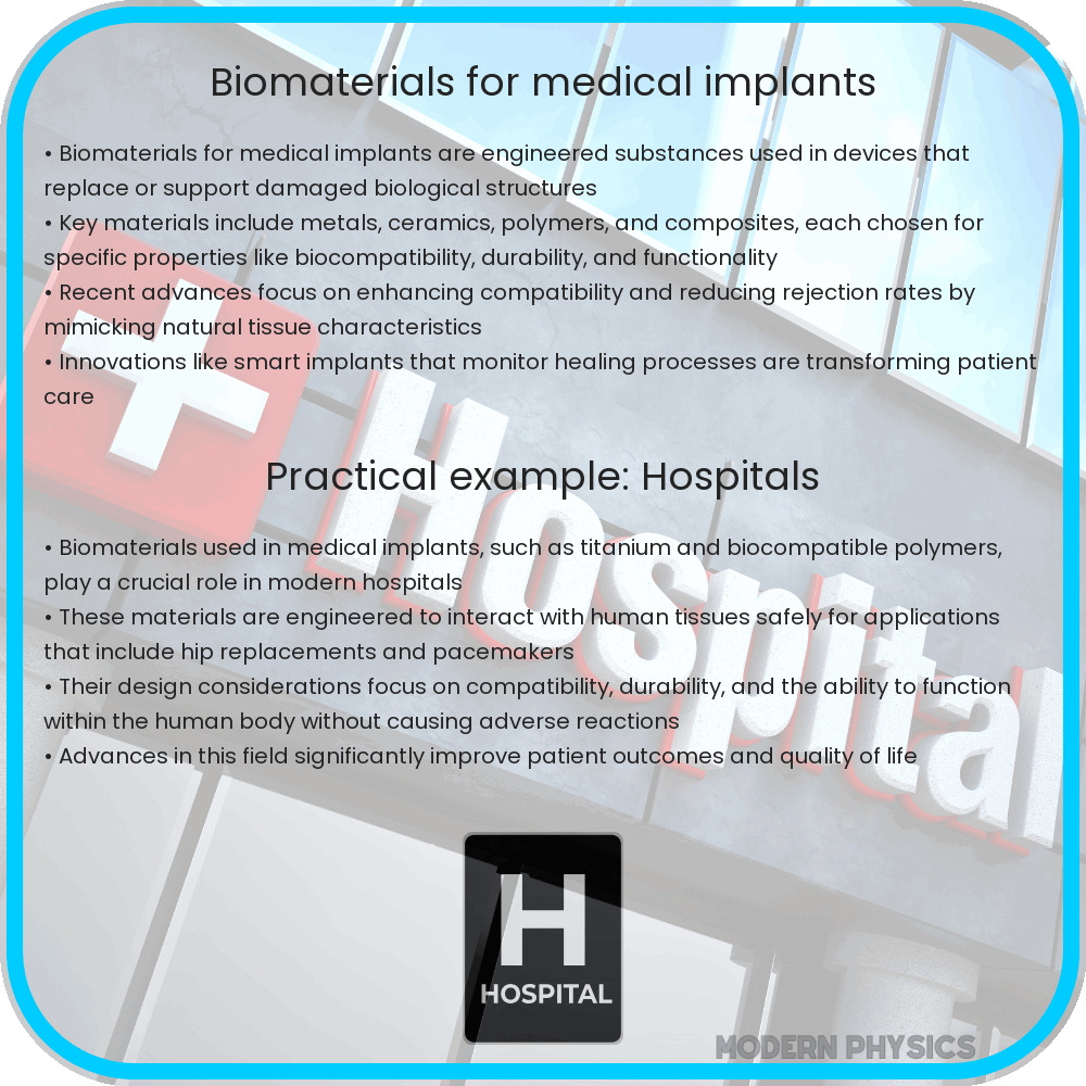 Biomaterials for Medical Implants