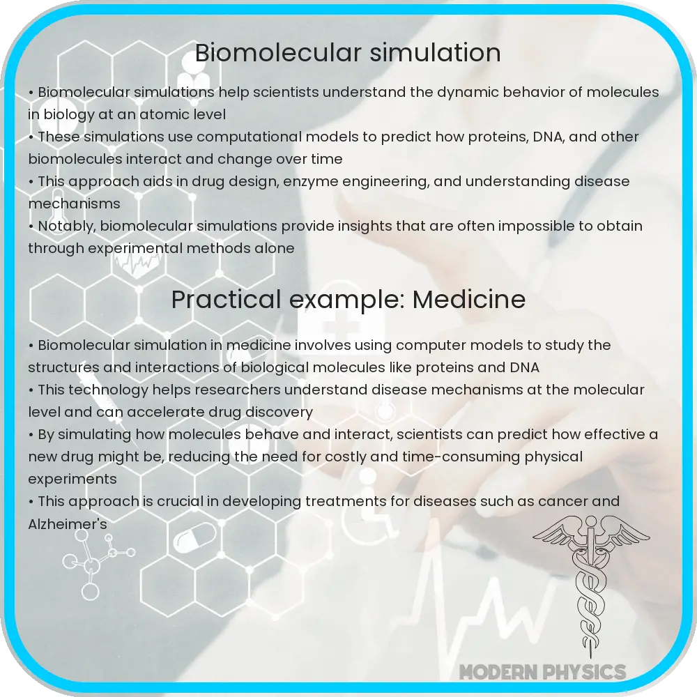 Biomolecular Simulation