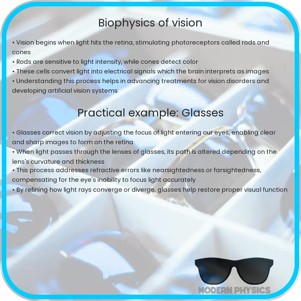 Biophysics of Vision