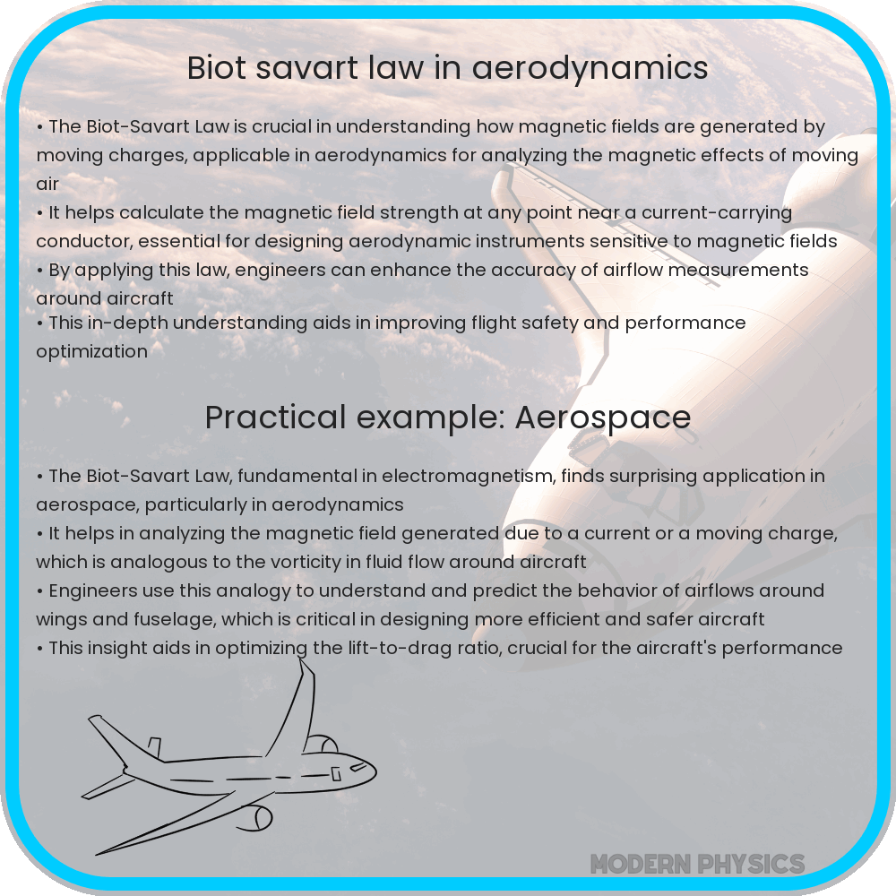 Biot-Savart Law in Aerodynamics
