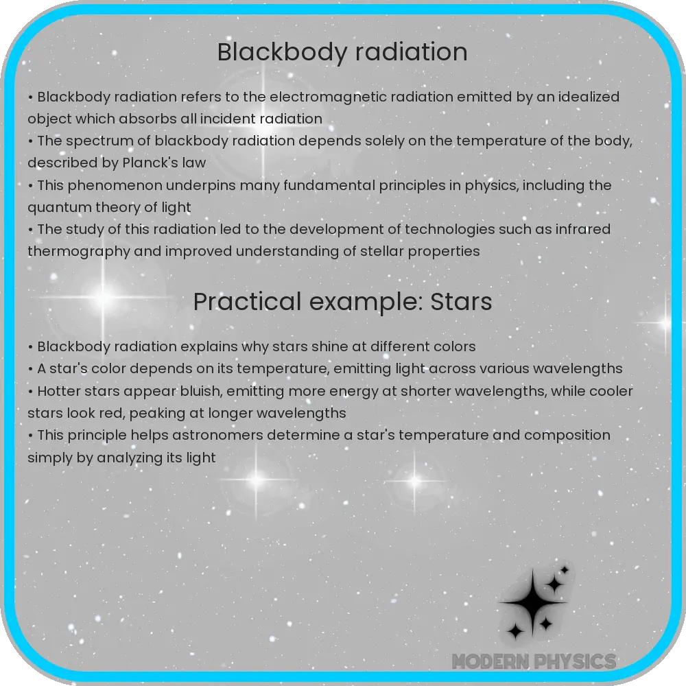 Blackbody radiation