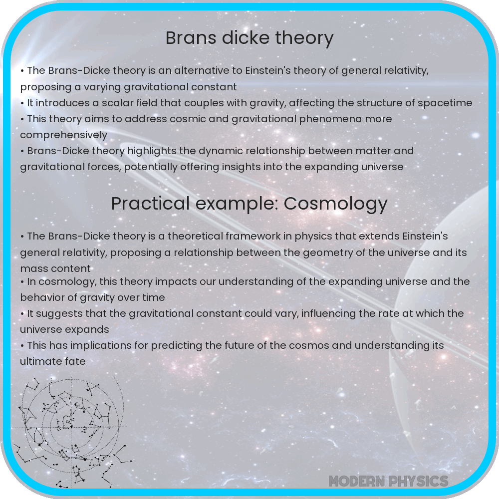 Brans-Dicke theory