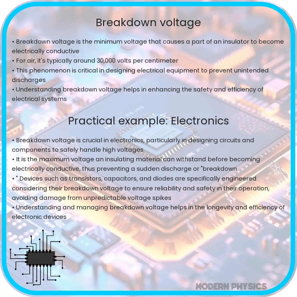 Breakdown voltage
