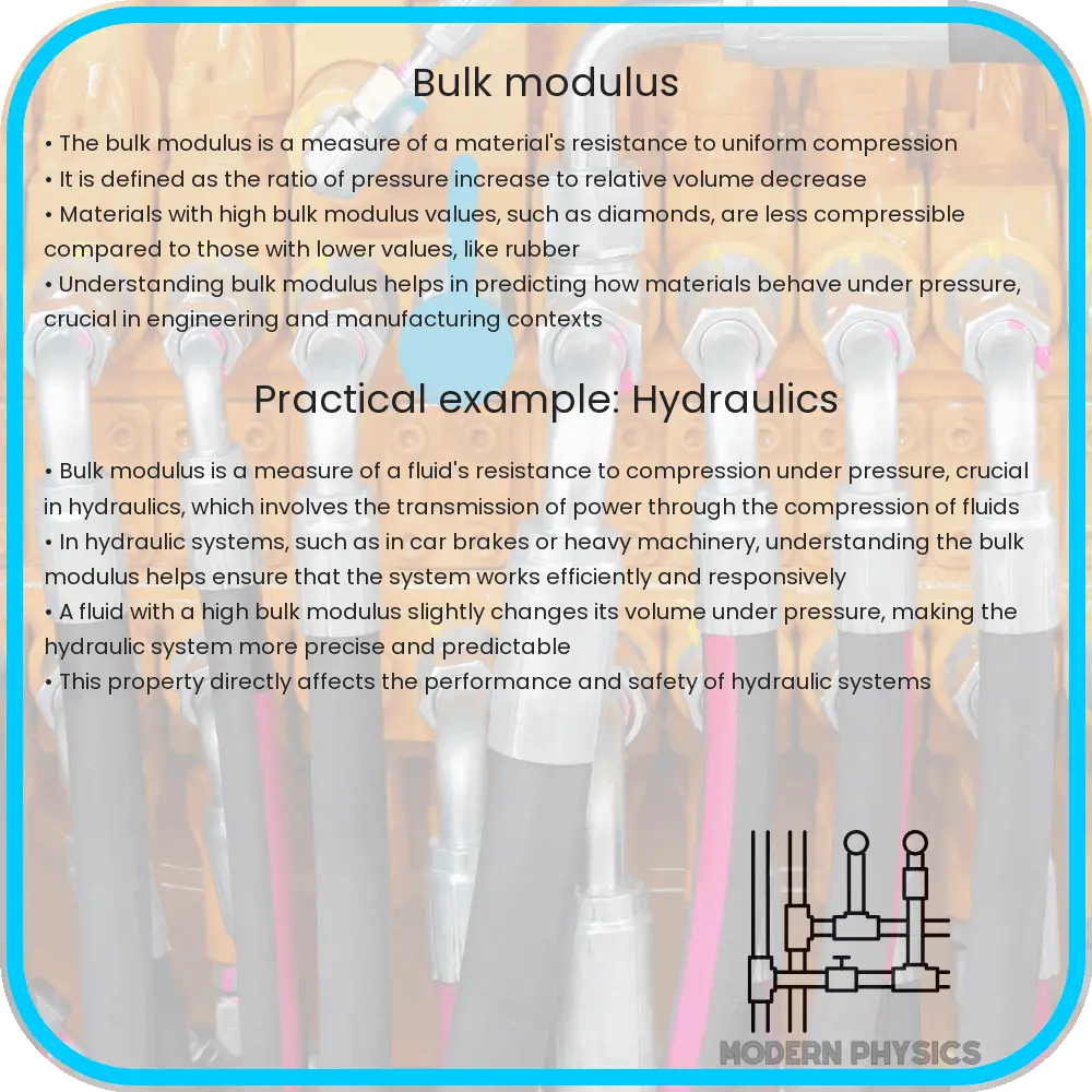 Bulk modulus