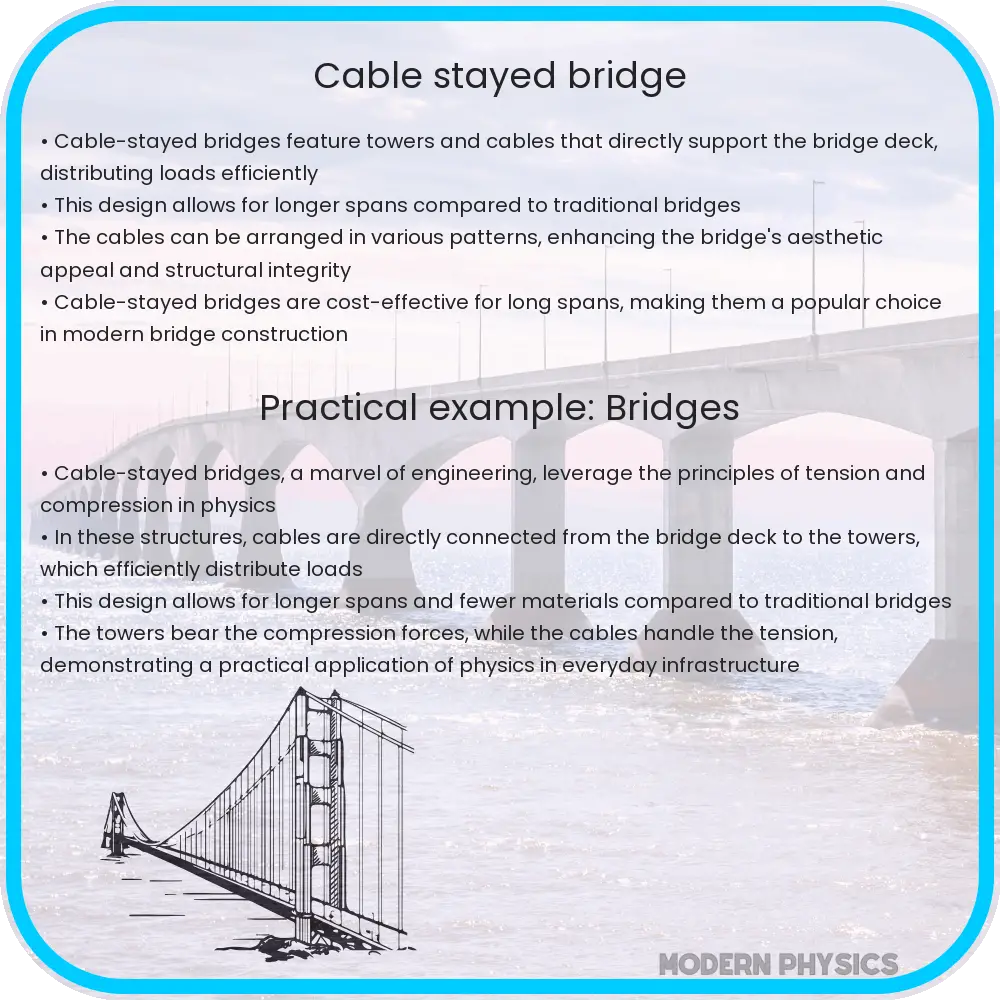 Cable-stayed bridge