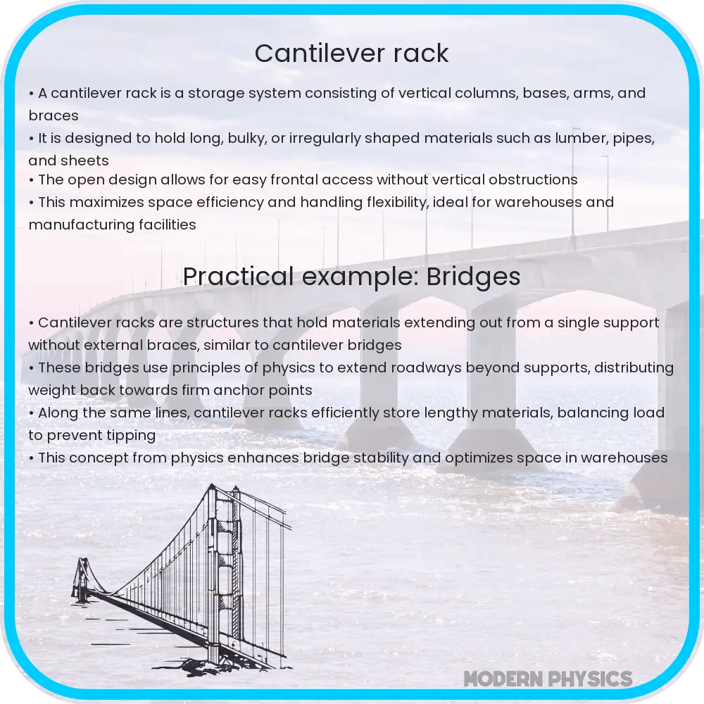Cantilever rack