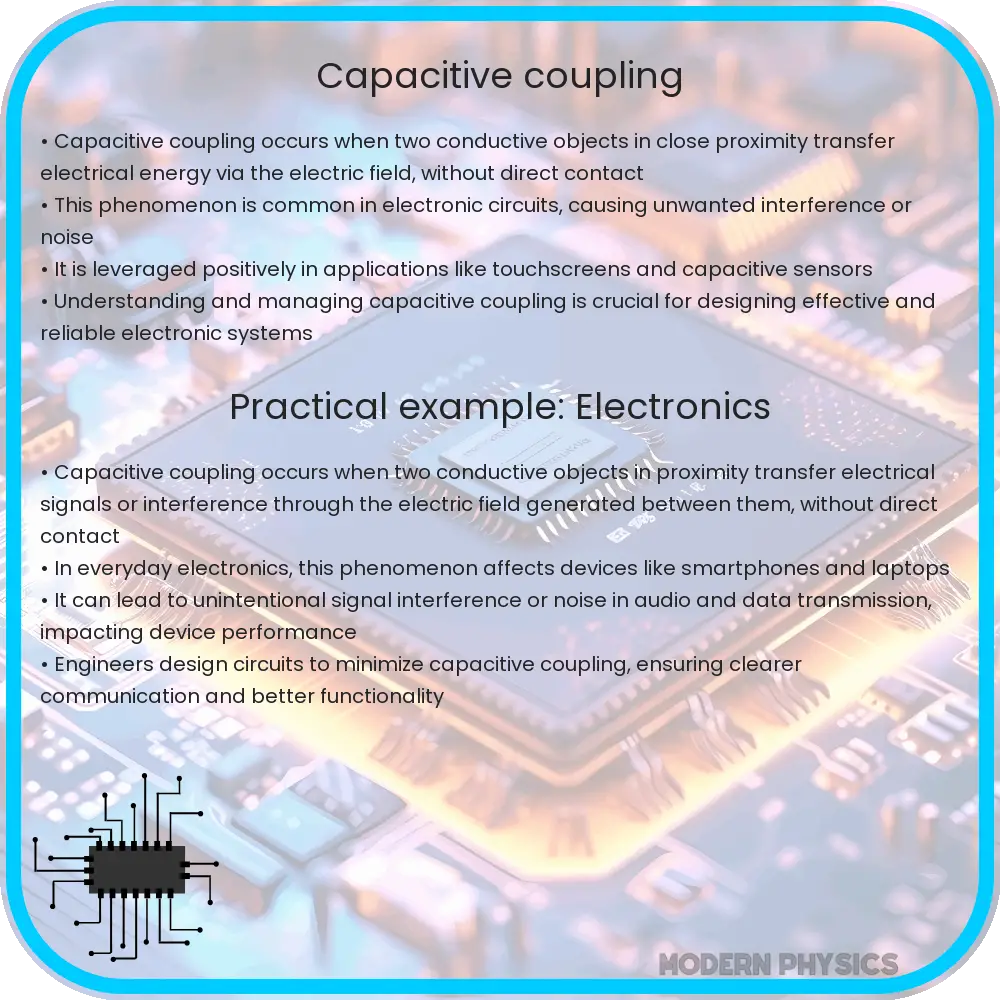 Capacitive coupling