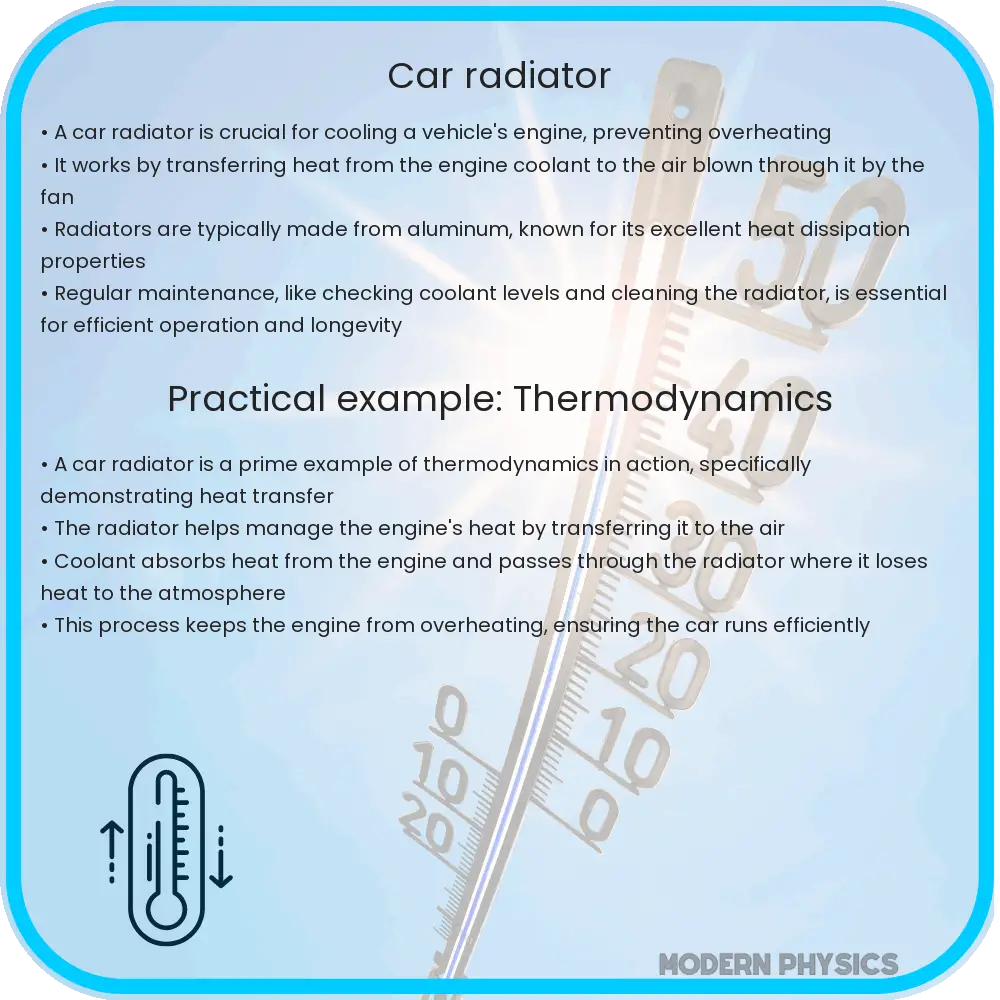 Car radiator