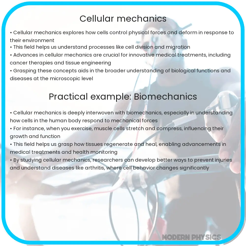 Cellular Mechanics