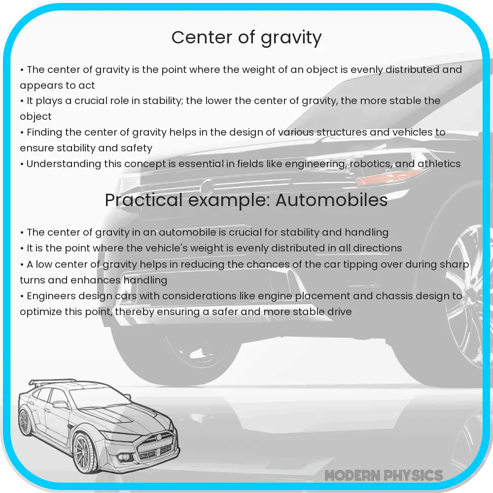 Center of gravity