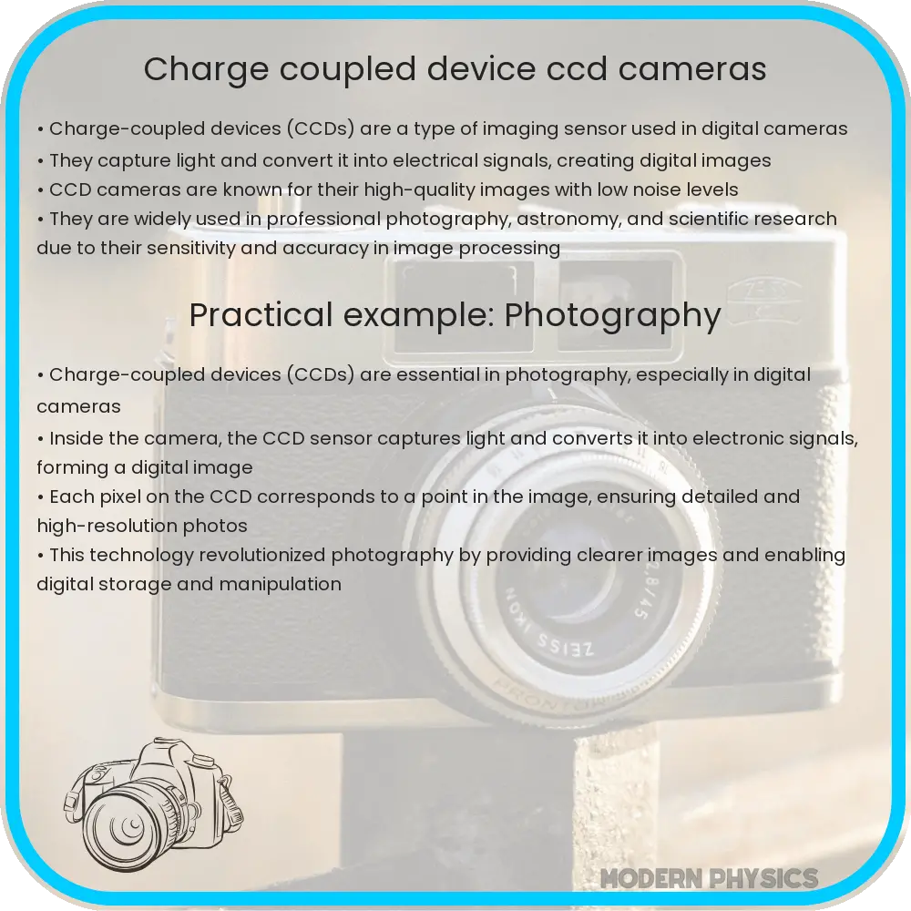 Charge-coupled device - CCD - cameras