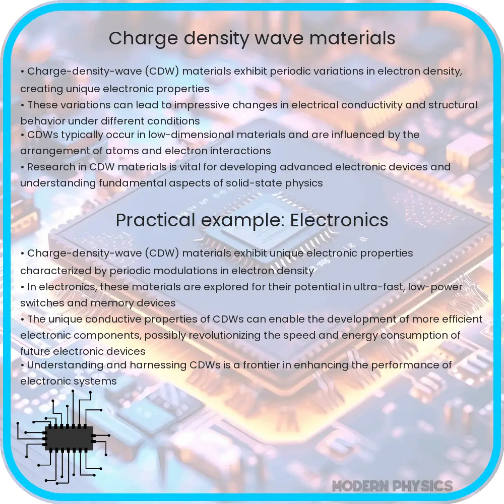Charge-density-wave materials