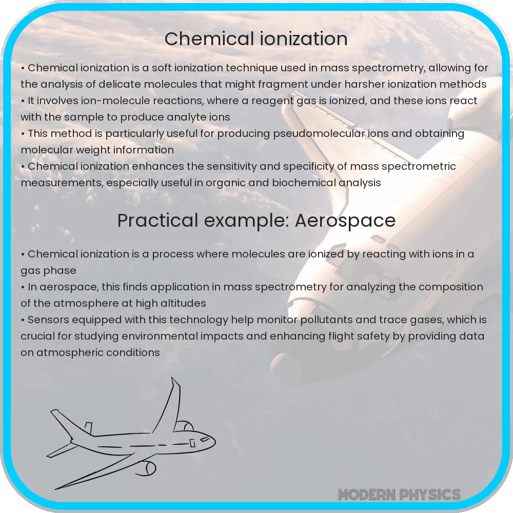 Chemical ionization