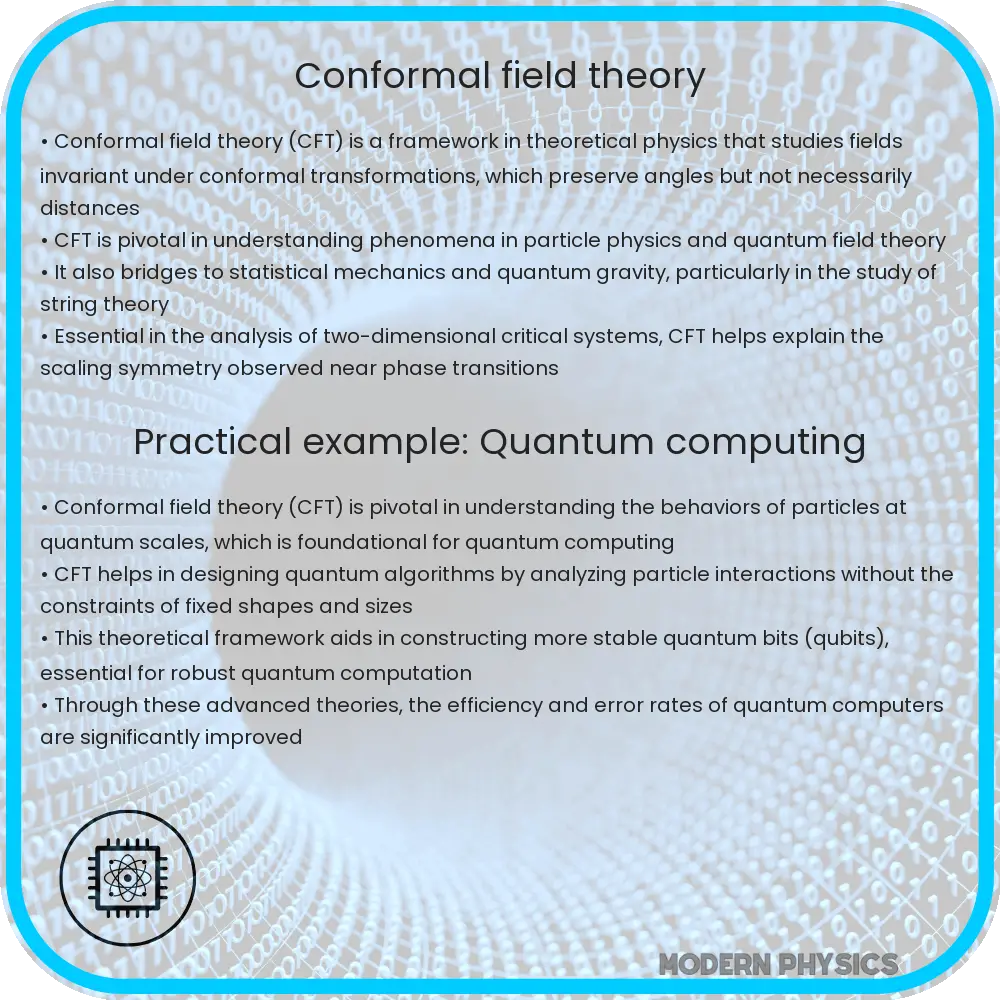 Conformal field theory