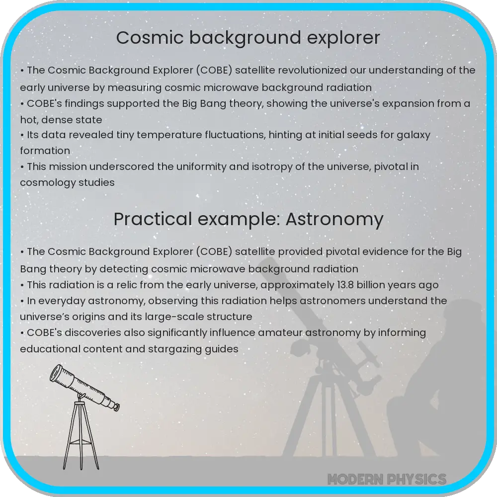 Cosmic Background Explorer