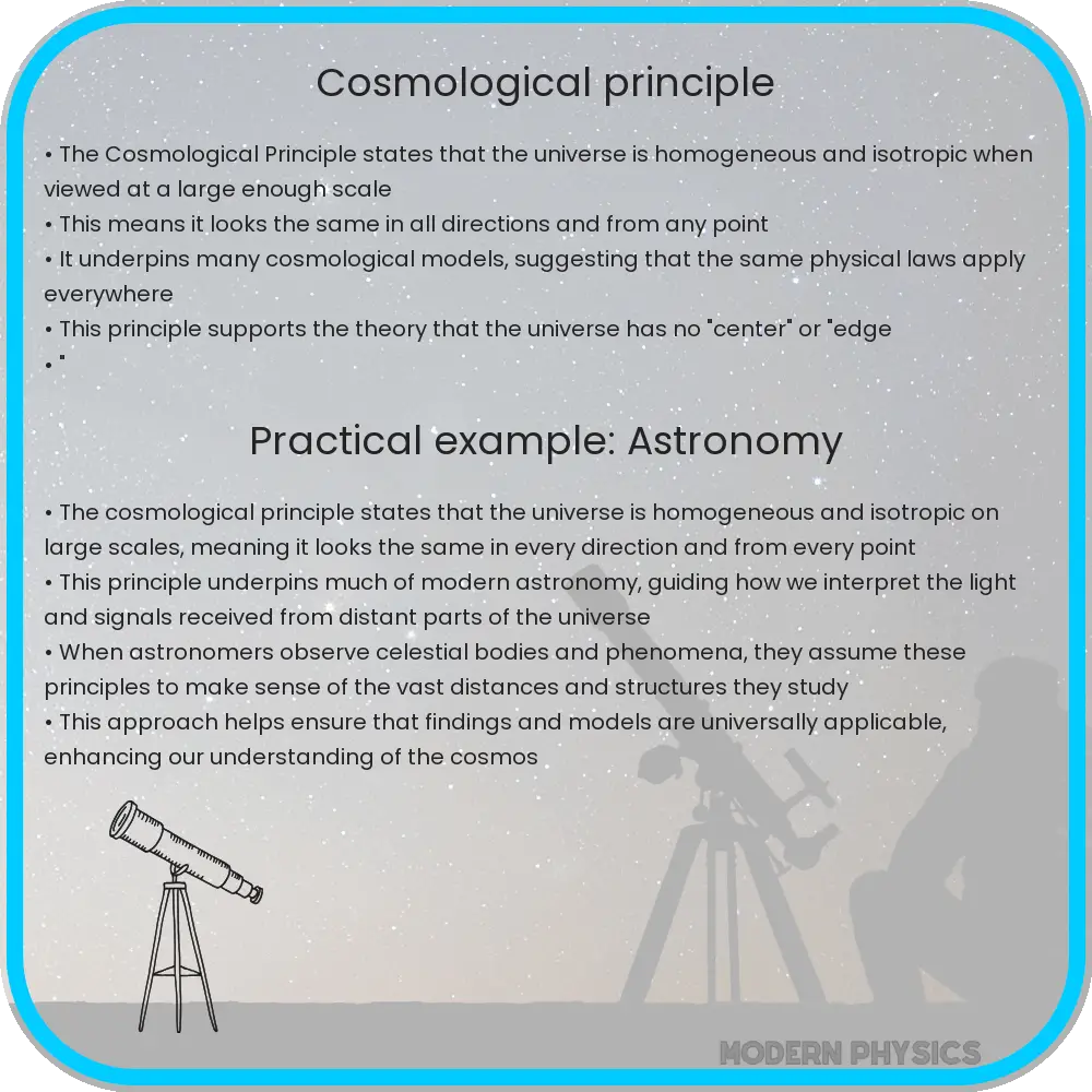 Cosmological Principle