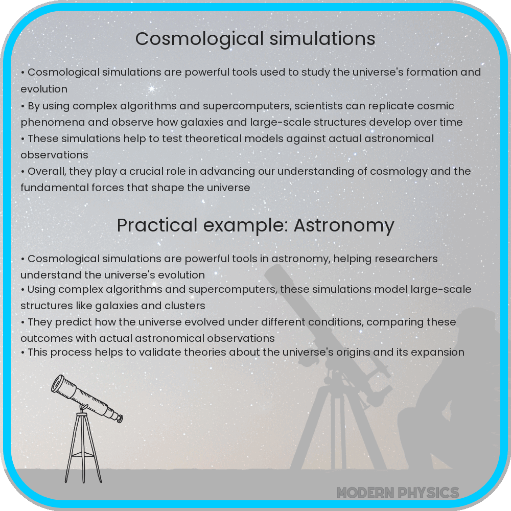Cosmological Simulations
