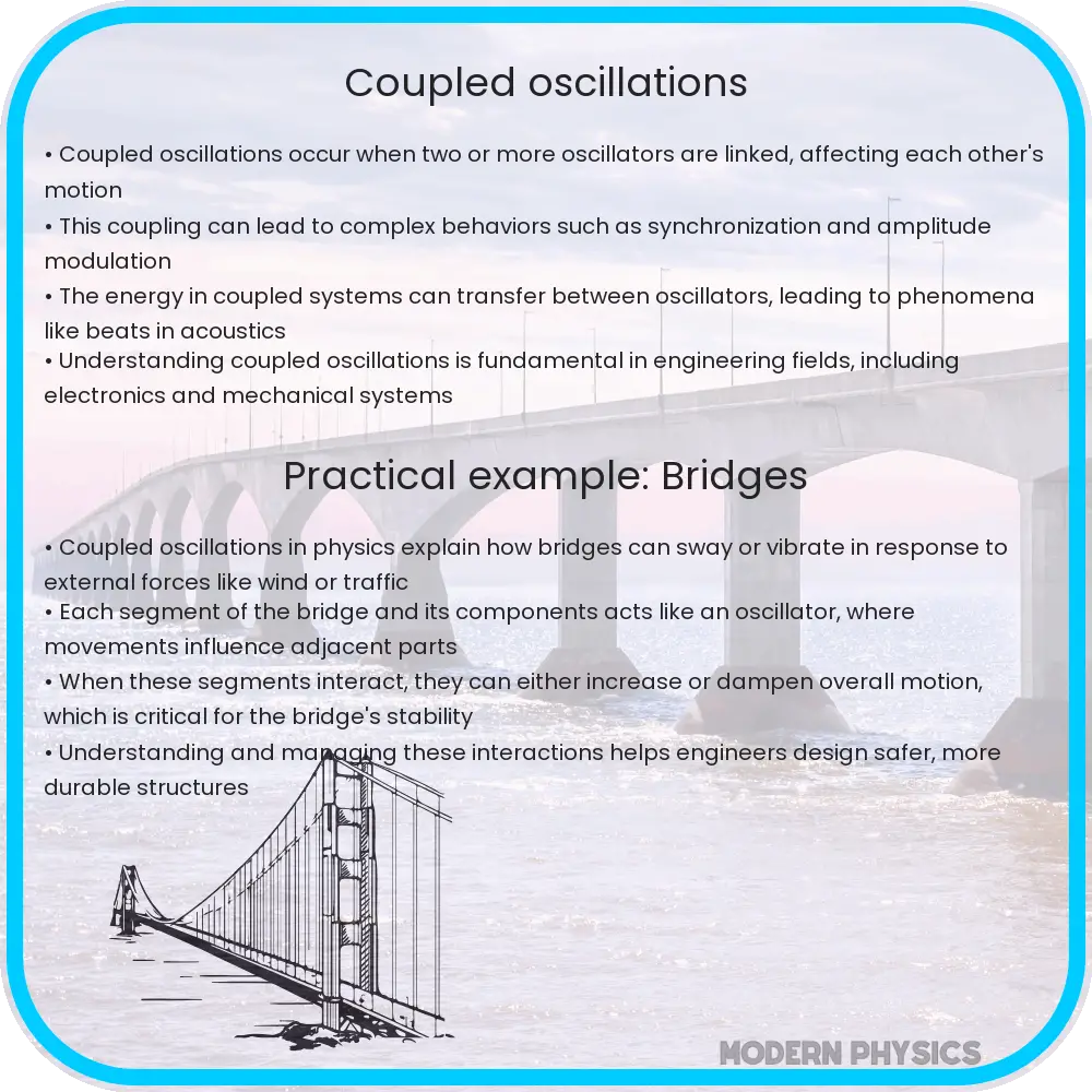 Coupled oscillations