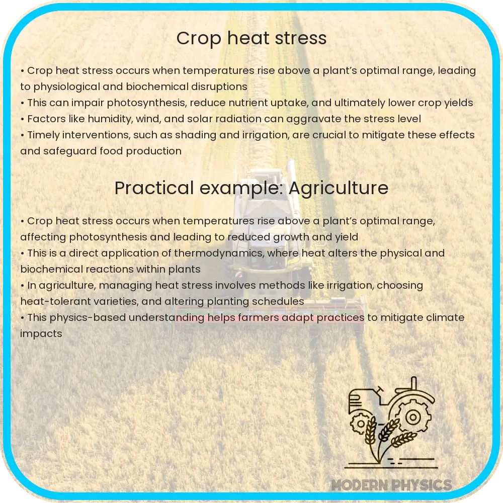 Crop Heat Stress