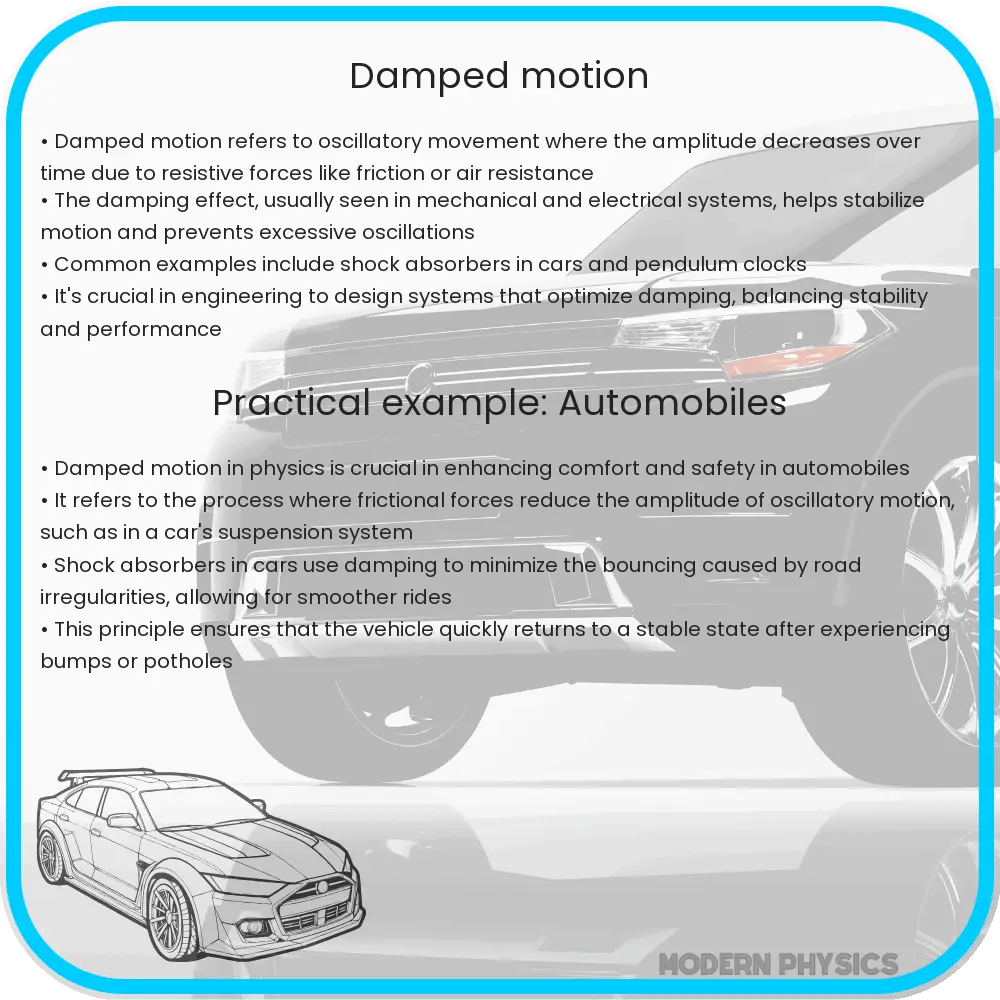 Damped motion