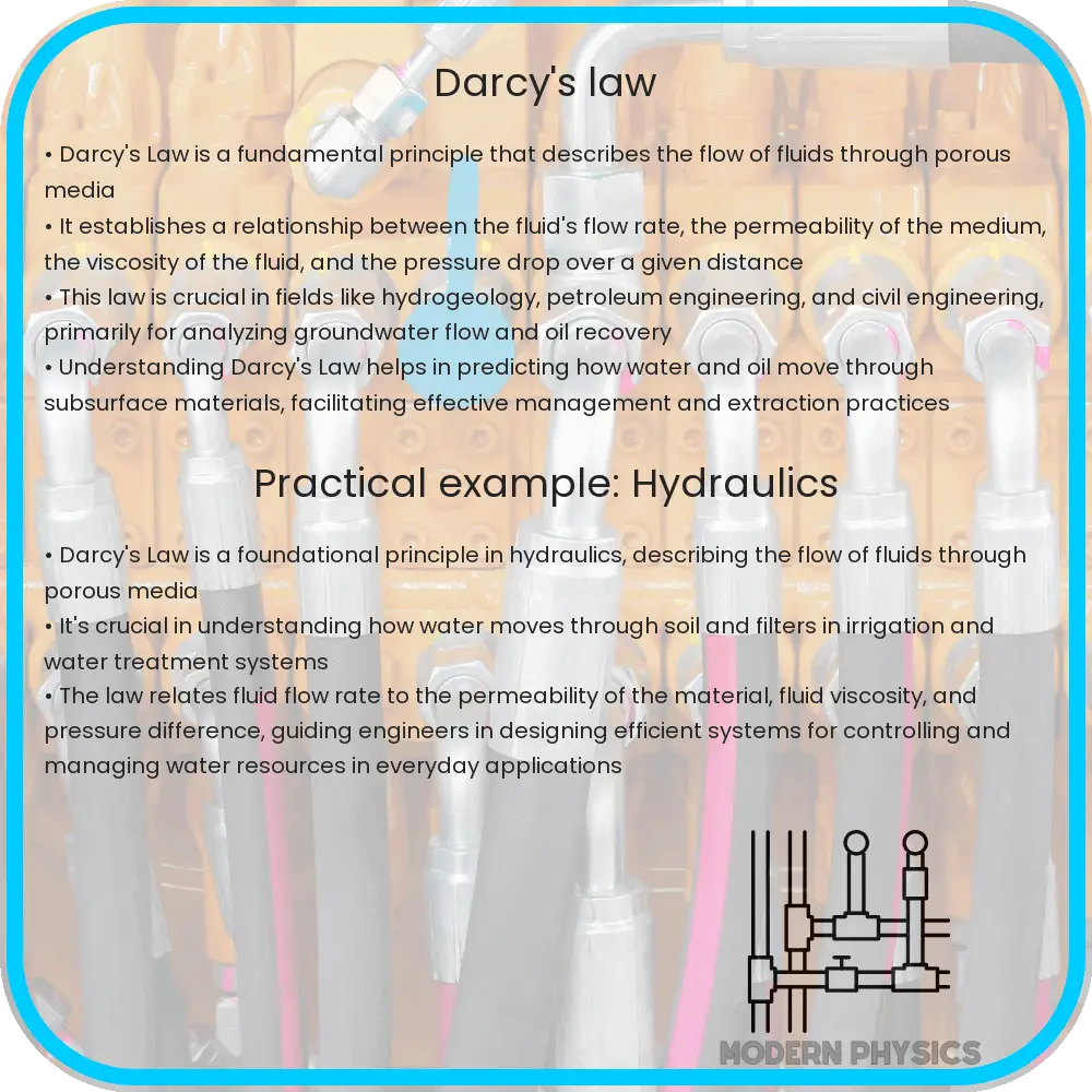 Darcy's law
