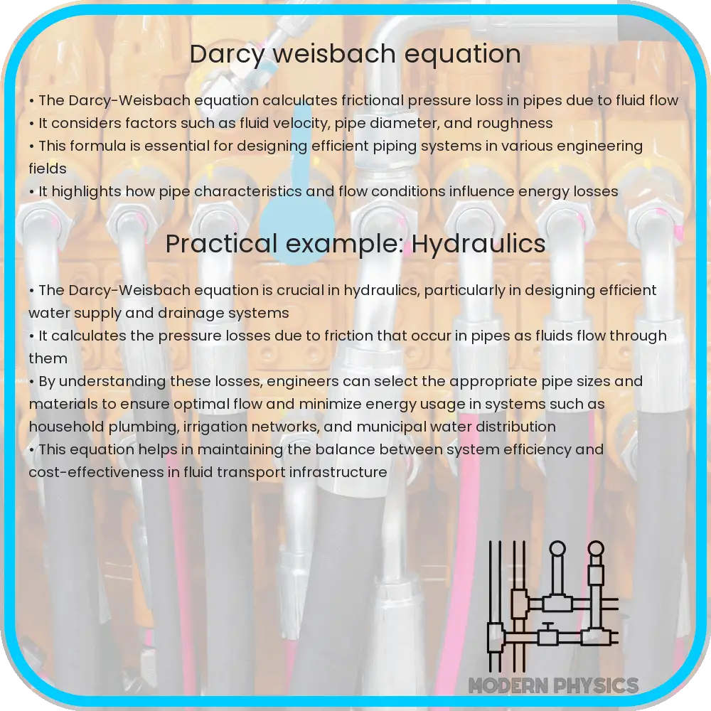 Darcy-Weisbach equation