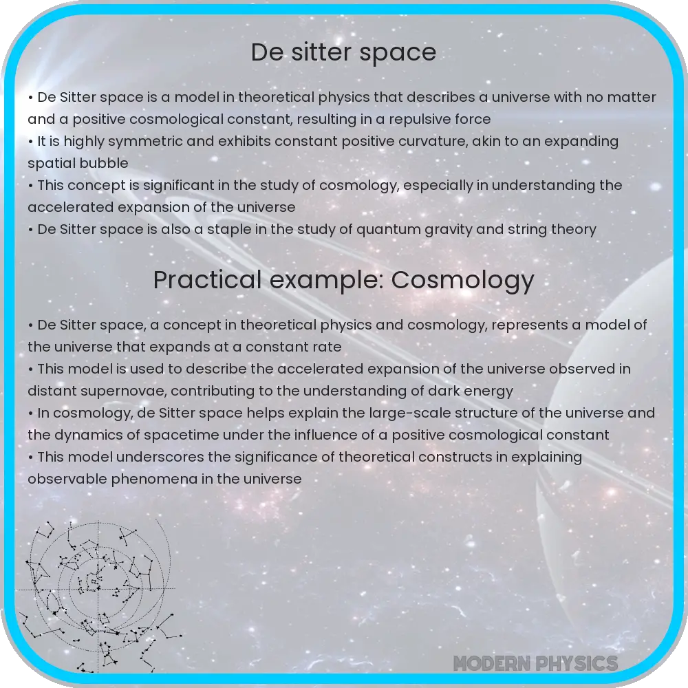 de Sitter space