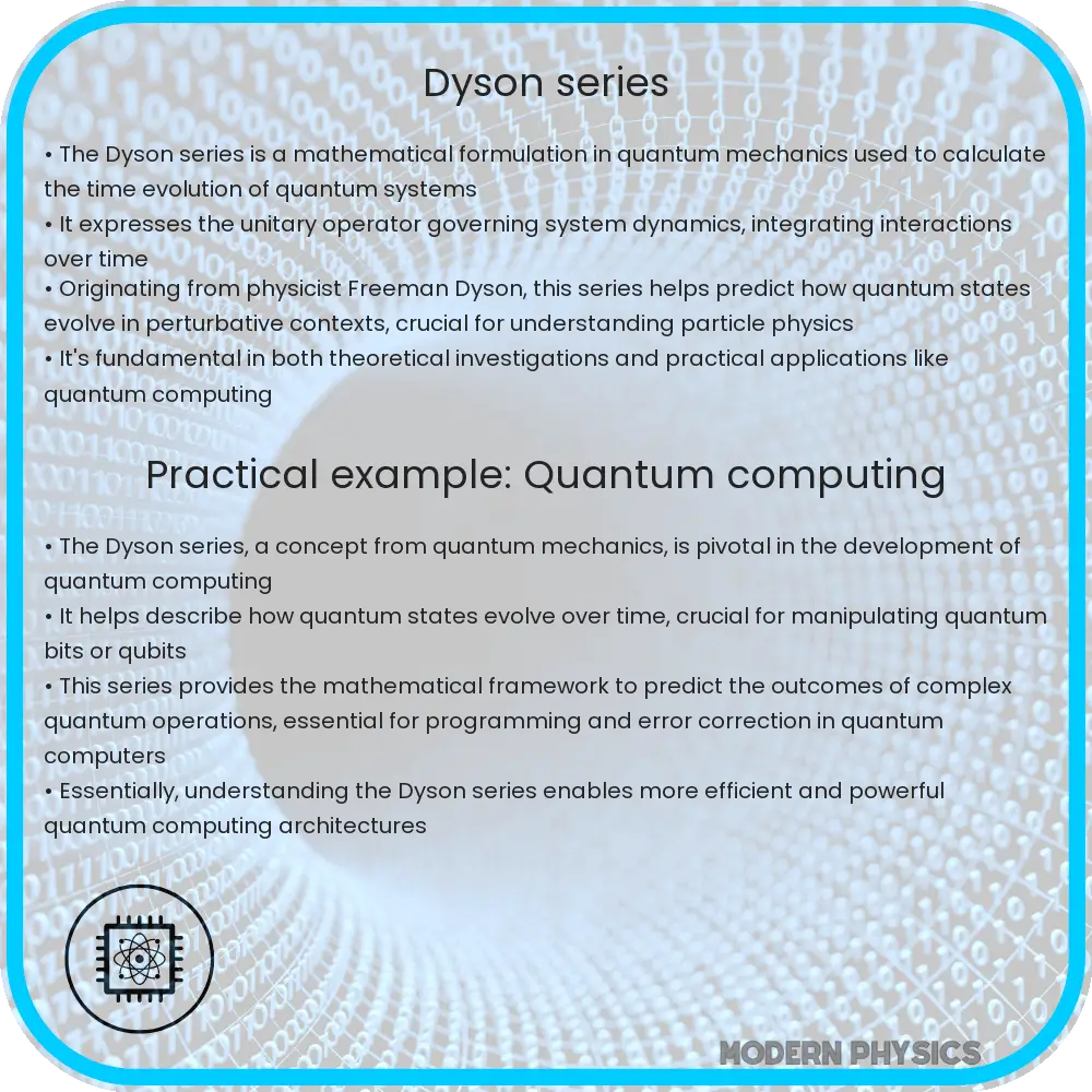 Dyson series