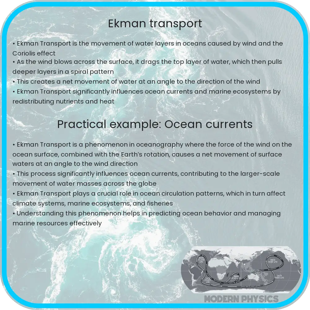 Ekman Transport