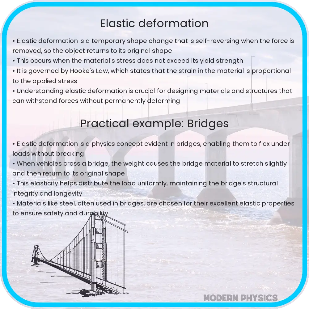 Elastic deformation