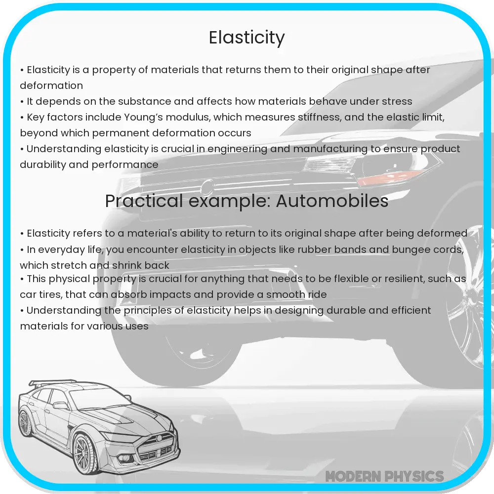 Elasticity