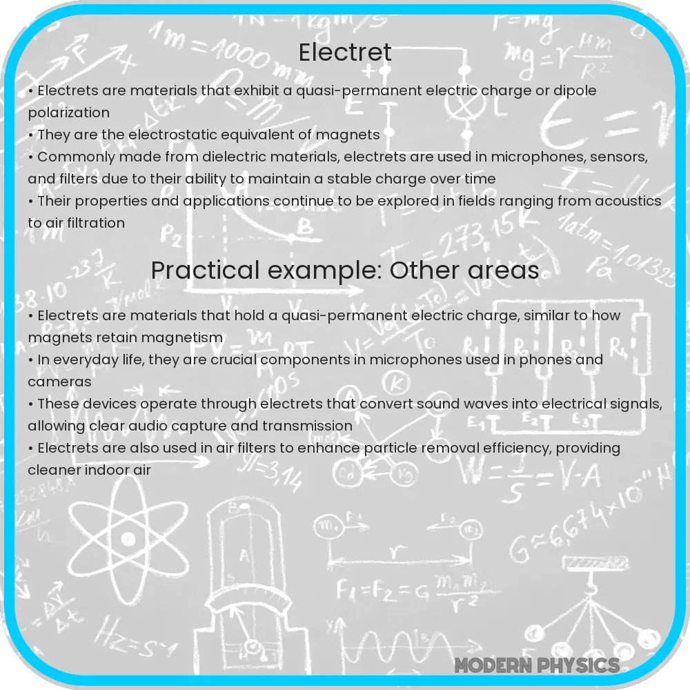 Electret