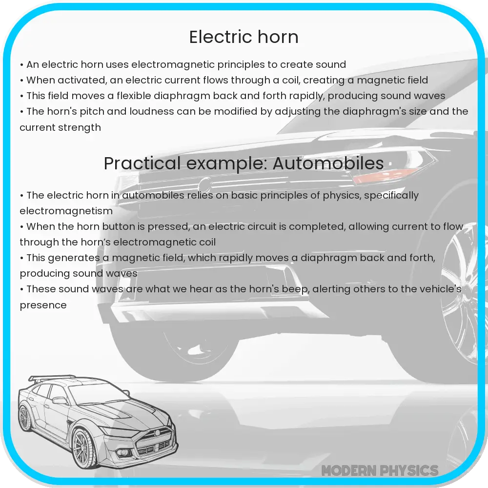 Electric horn