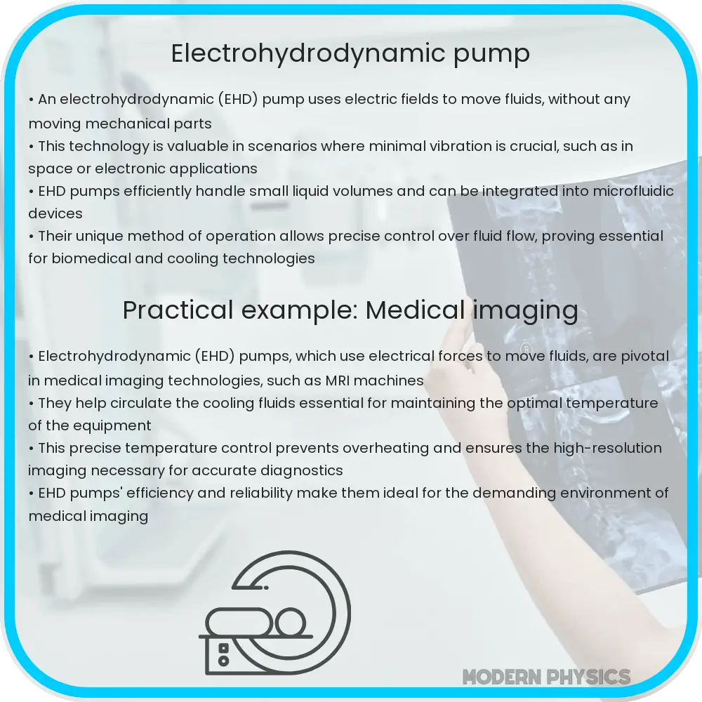 Electrohydrodynamic pump