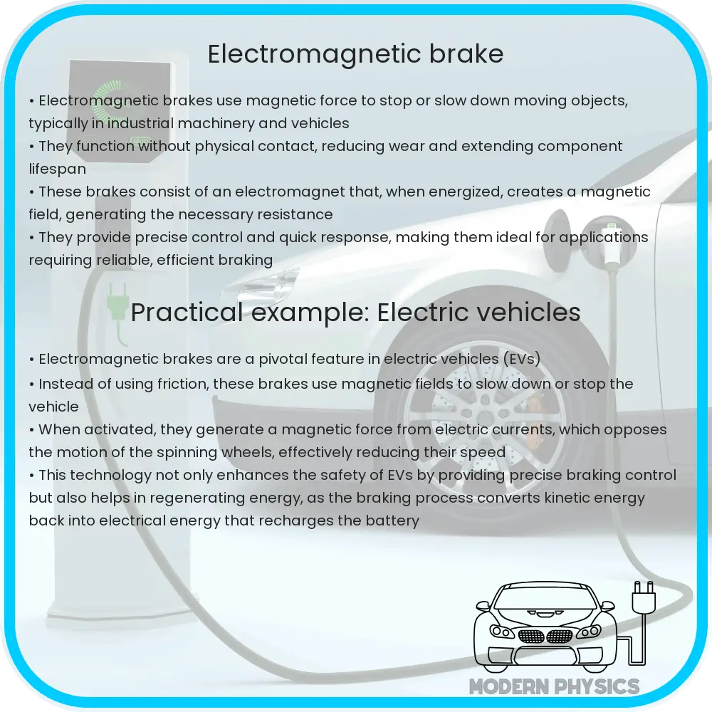 Electromagnetic brake