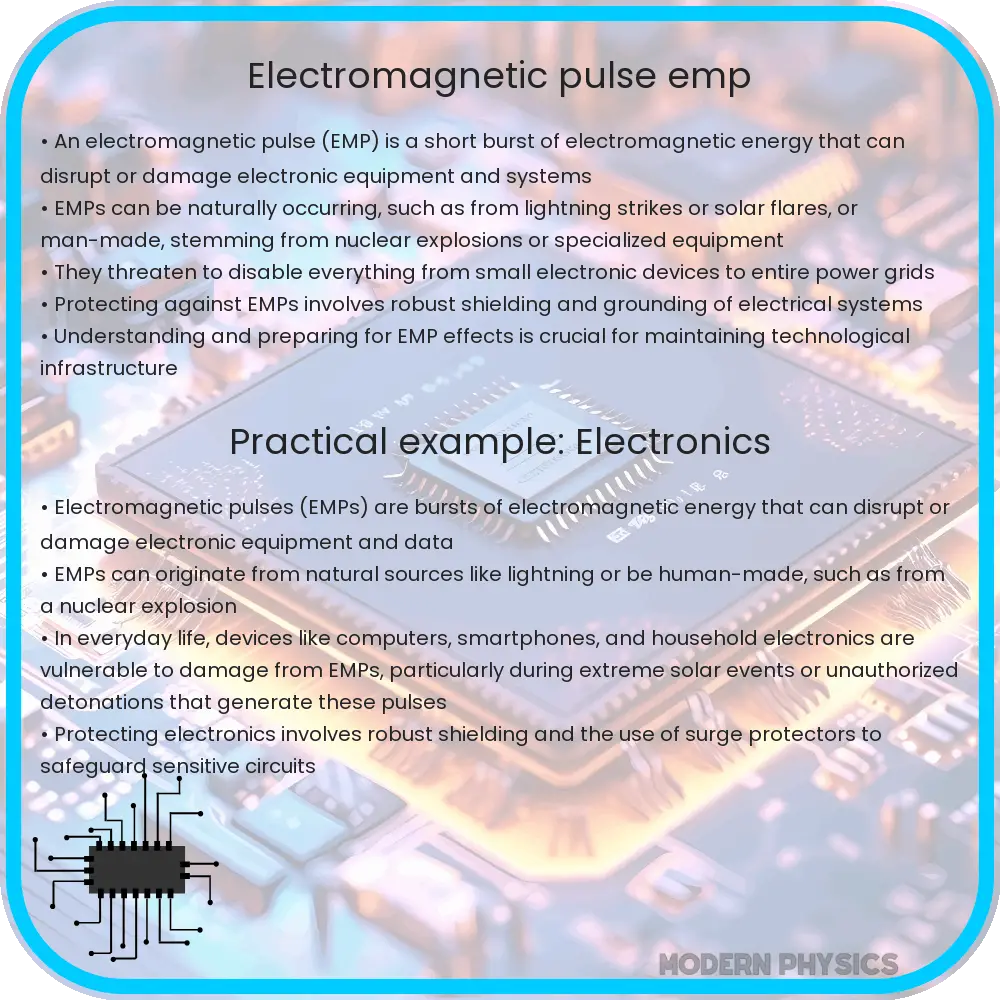 Electromagnetic pulse - EMP